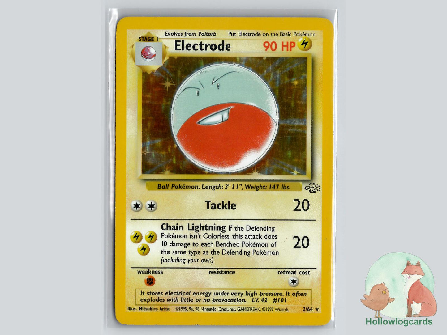 Electrode (2/64) - Jungle Pokémon Card