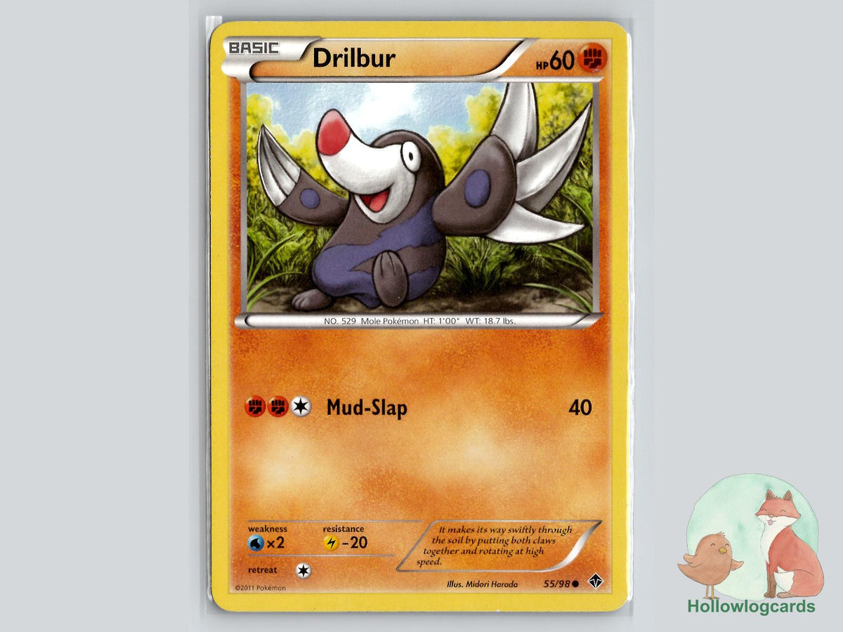 Drilbur (55/98) - Emerging Powers Pokémon Card