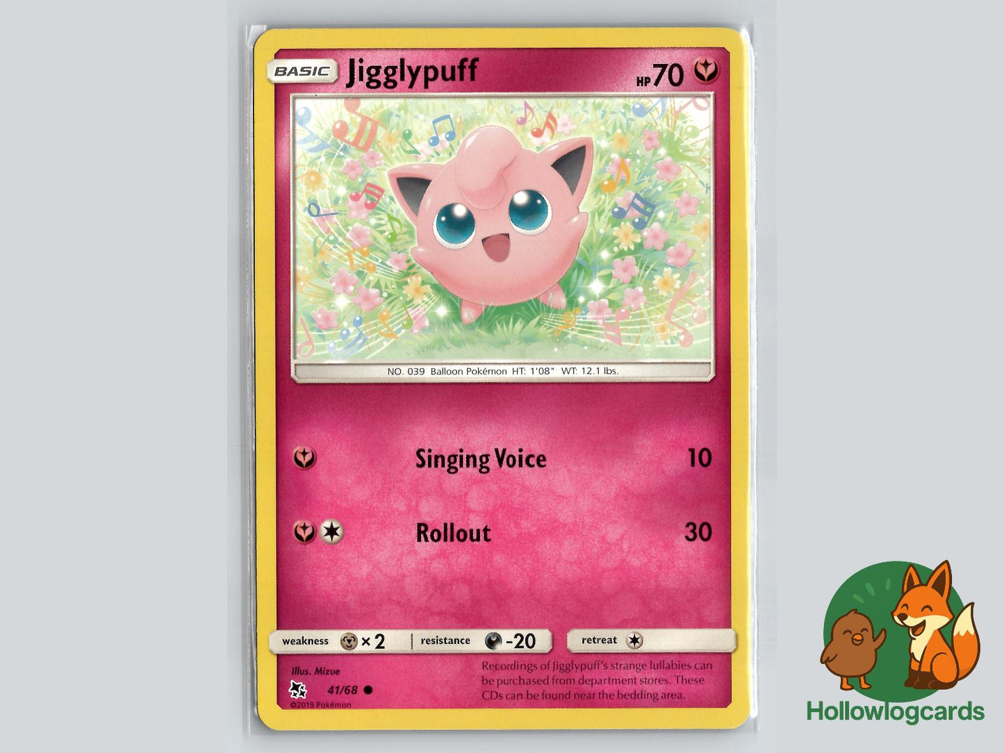 Jigglypuff (41/68) - Hidden Fates Pokémon Card