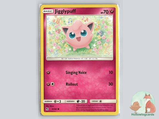 Jigglypuff (41/68) - Hidden Fates Pokémon Card