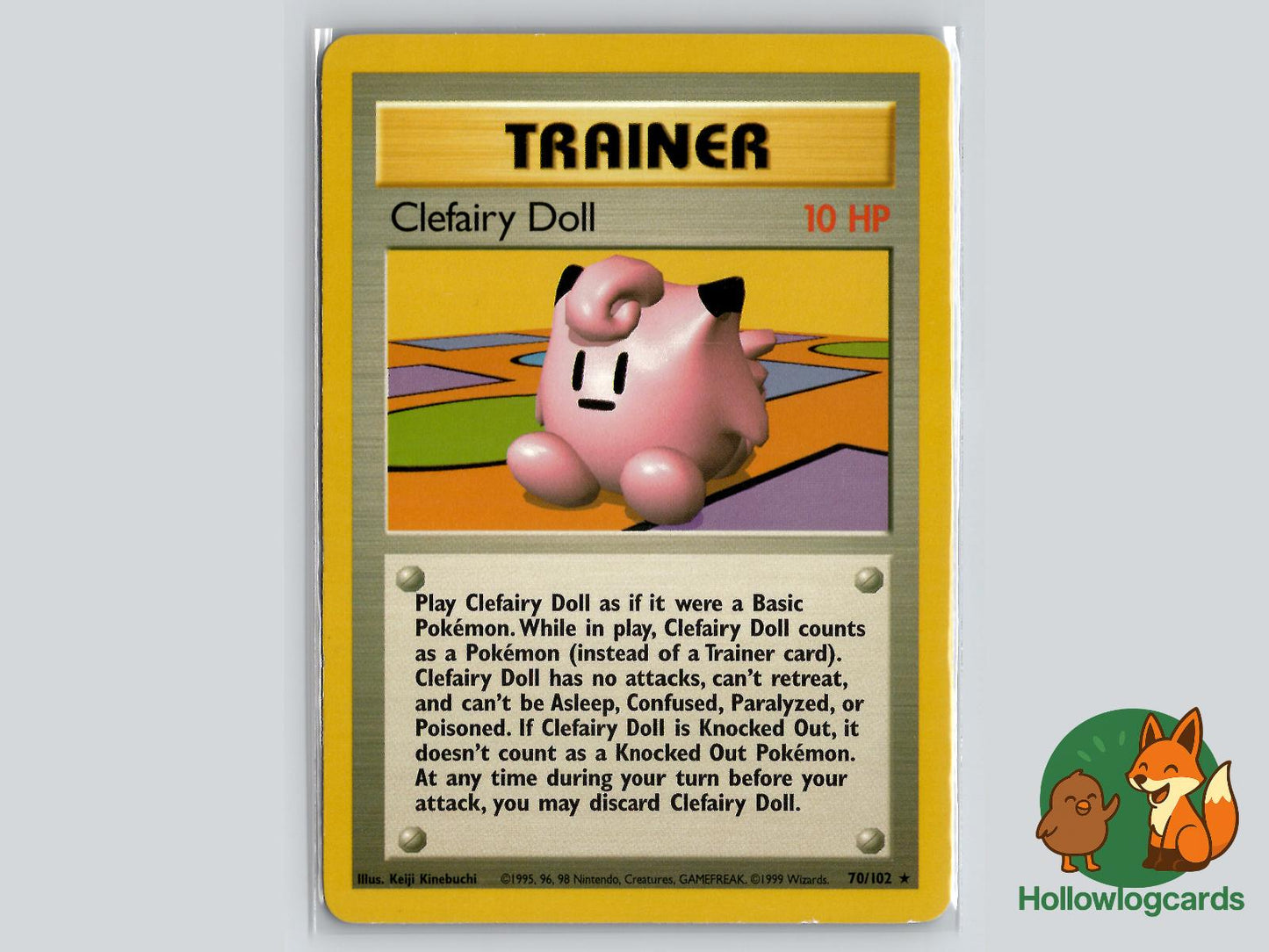 Clefairy Doll (70/102) - Base Pokémon Card