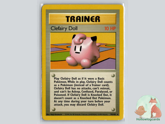 Clefairy Doll (70/102) - Base Pokémon Card