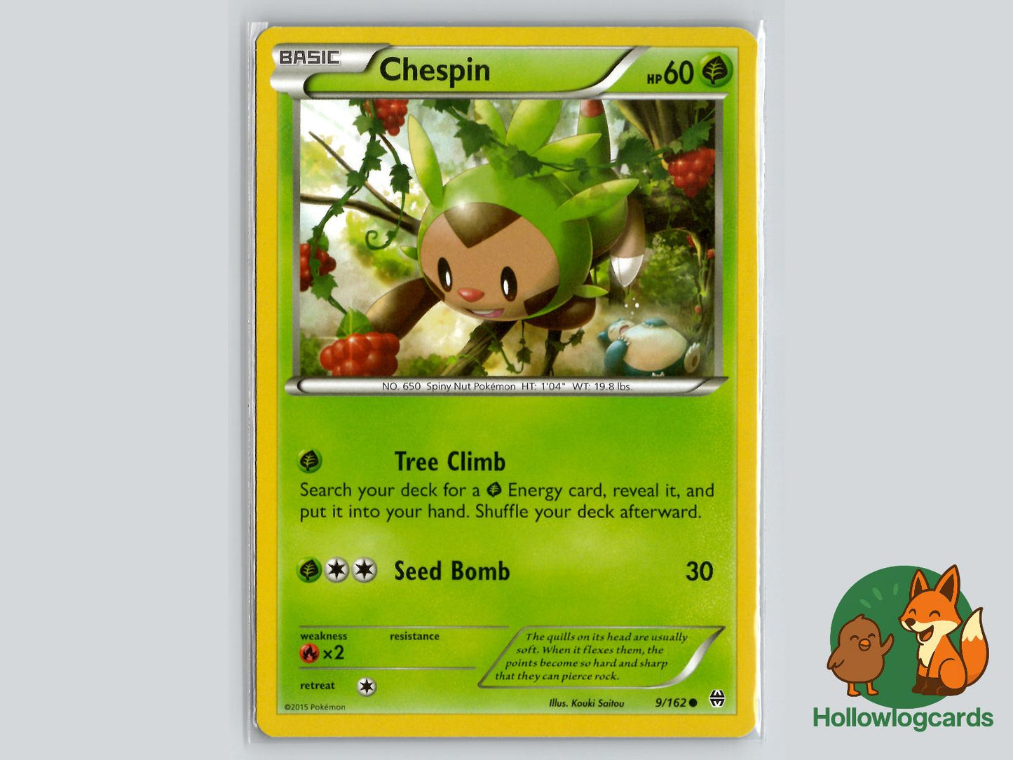 Chespin (9/162) - BREAKthrough Pokémon Card