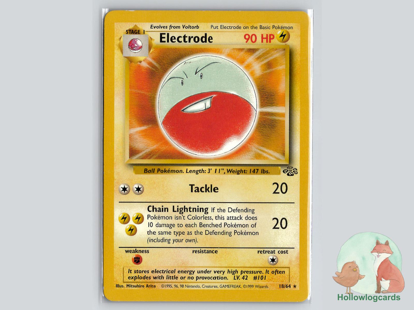 Electrode (18/64) - Jungle Pokémon Card