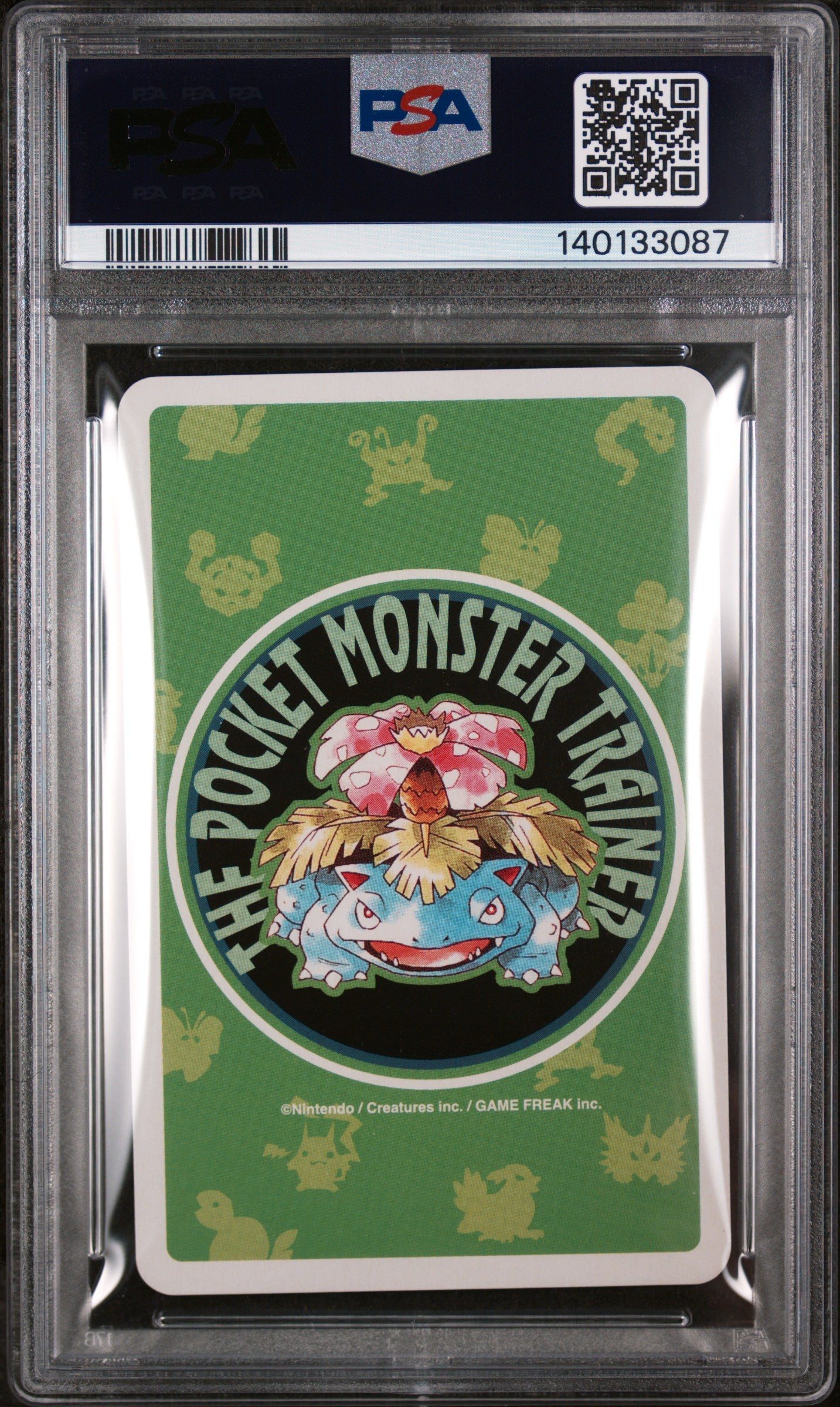 Graded Magmar (126) Green Version Playing Cards - PSA 9
