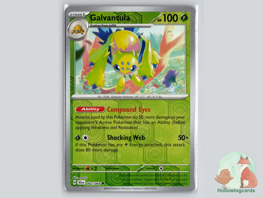 Galvantula (002/064) - Shrouded Fable Pokémon Card