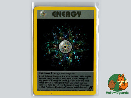 Rainbow Energy (17/82) - Team Rocket Pokémon Card