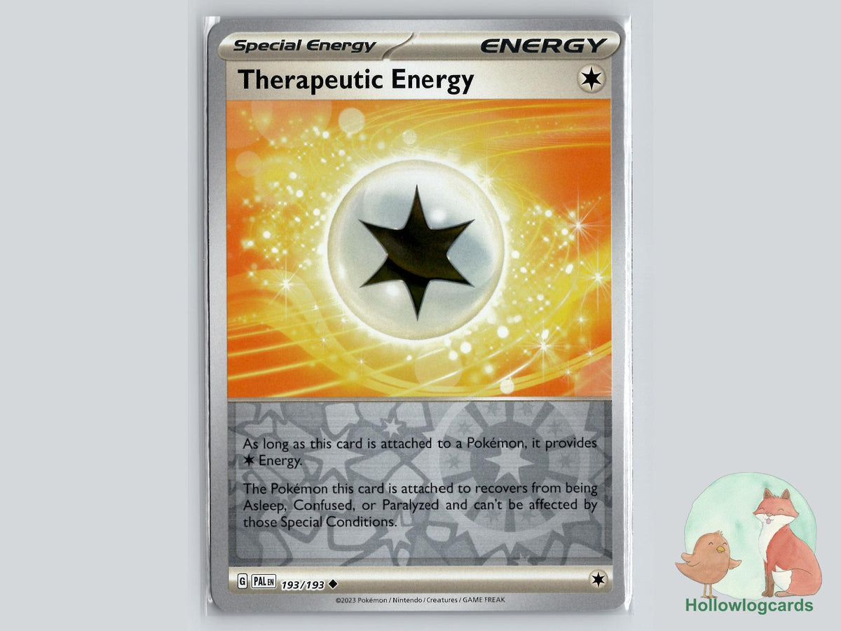 Therapeutic Energy (193/193) - Paldea Evolved Pokémon Card
