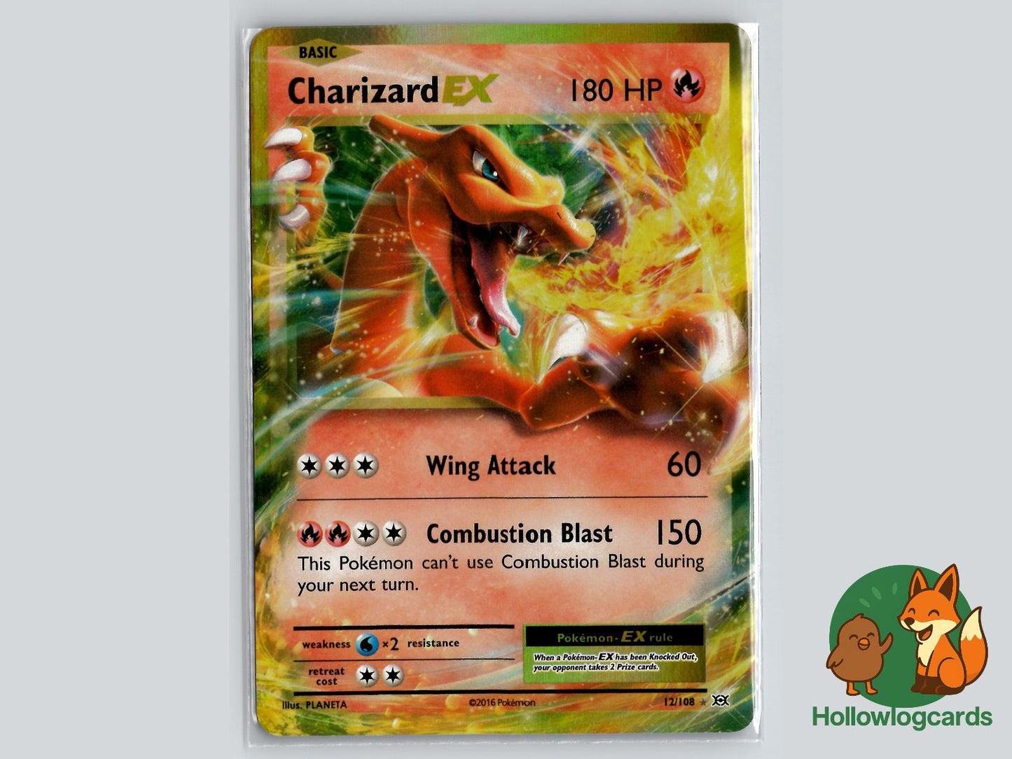 Charizard EX (12/108) - Evolutions Pokémon Card
