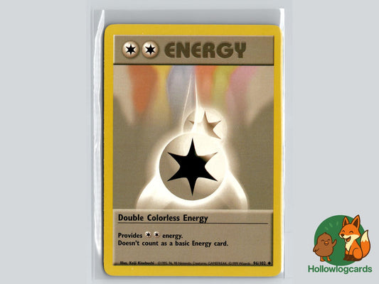 Double Colorless Energy (96/102) - Base Pokémon Card