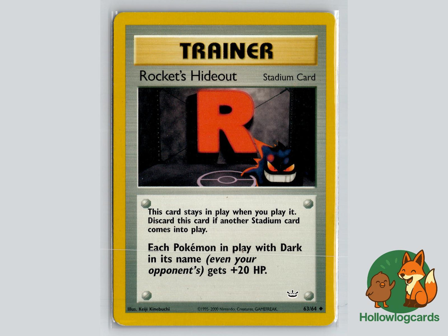 Rocket's Hideout (63/64) - Neo Revelation Pokémon Card