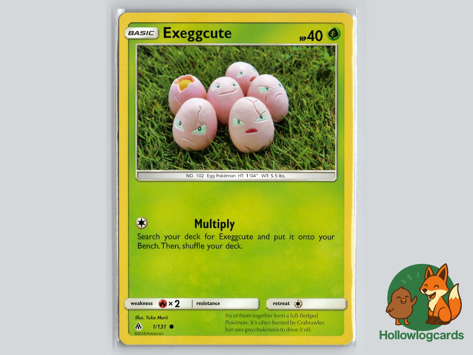 Exeggcute (1/131) - Forbidden Light Pokémon Card