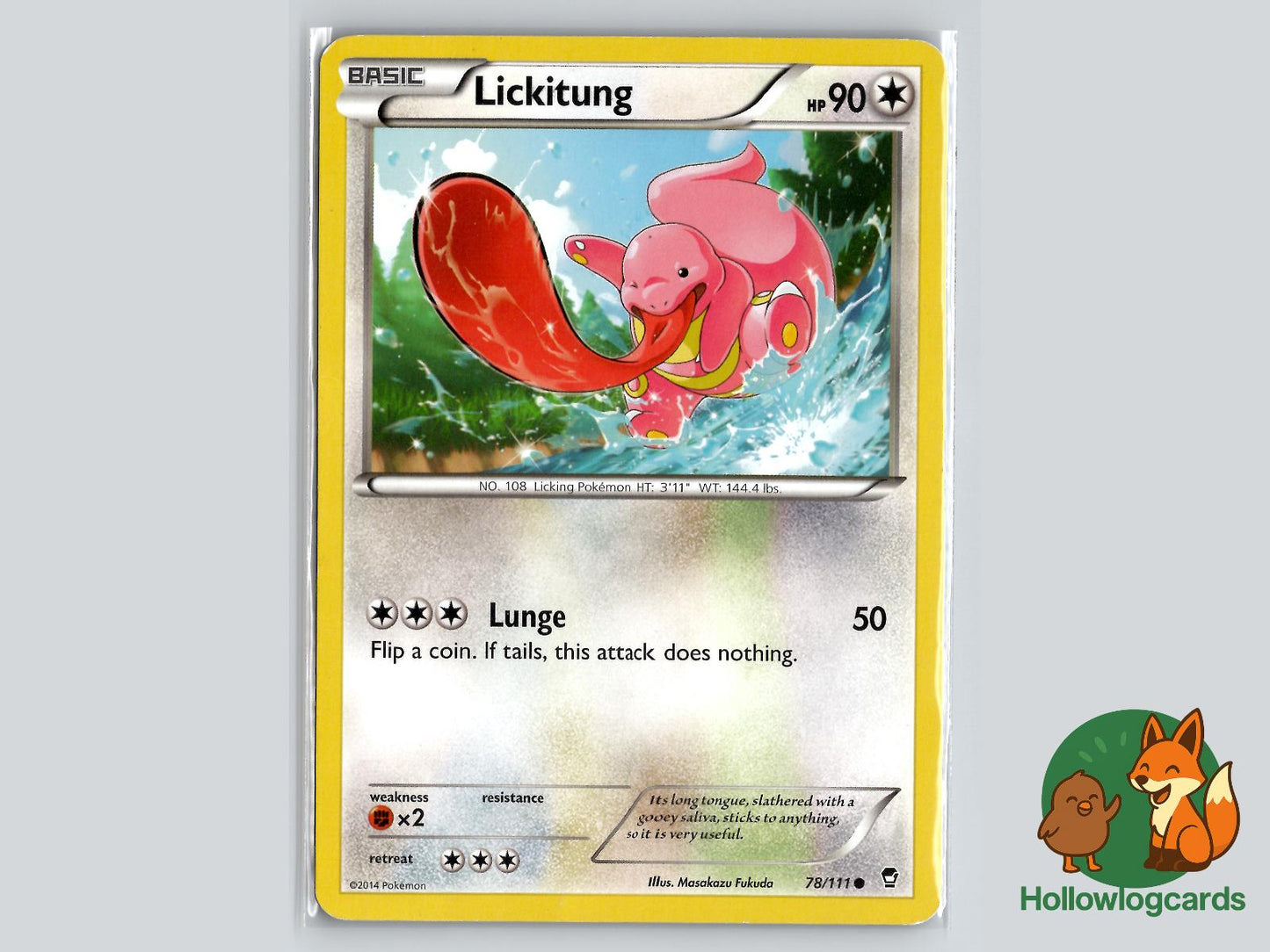 Lickitung (78/111) - Furious Fists Pokémon Card