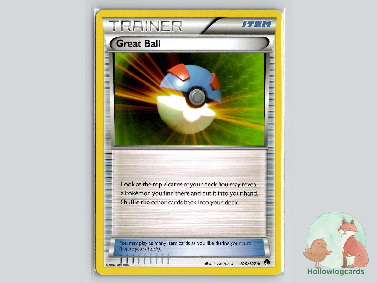 Great Ball (100/122) - BREAKpoint Pokémon Card