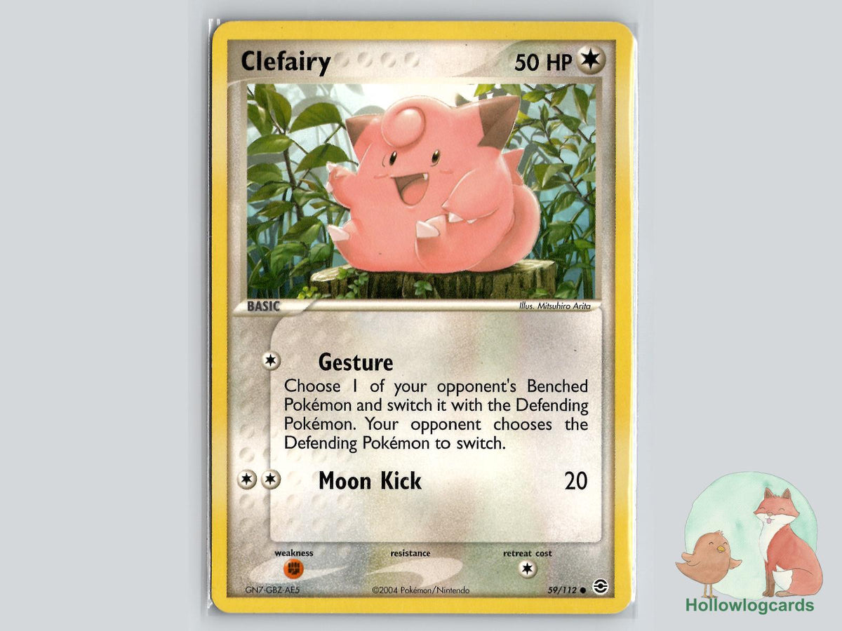 Clefairy (59/112) - FireRed & LeafGreen Pokémon Card