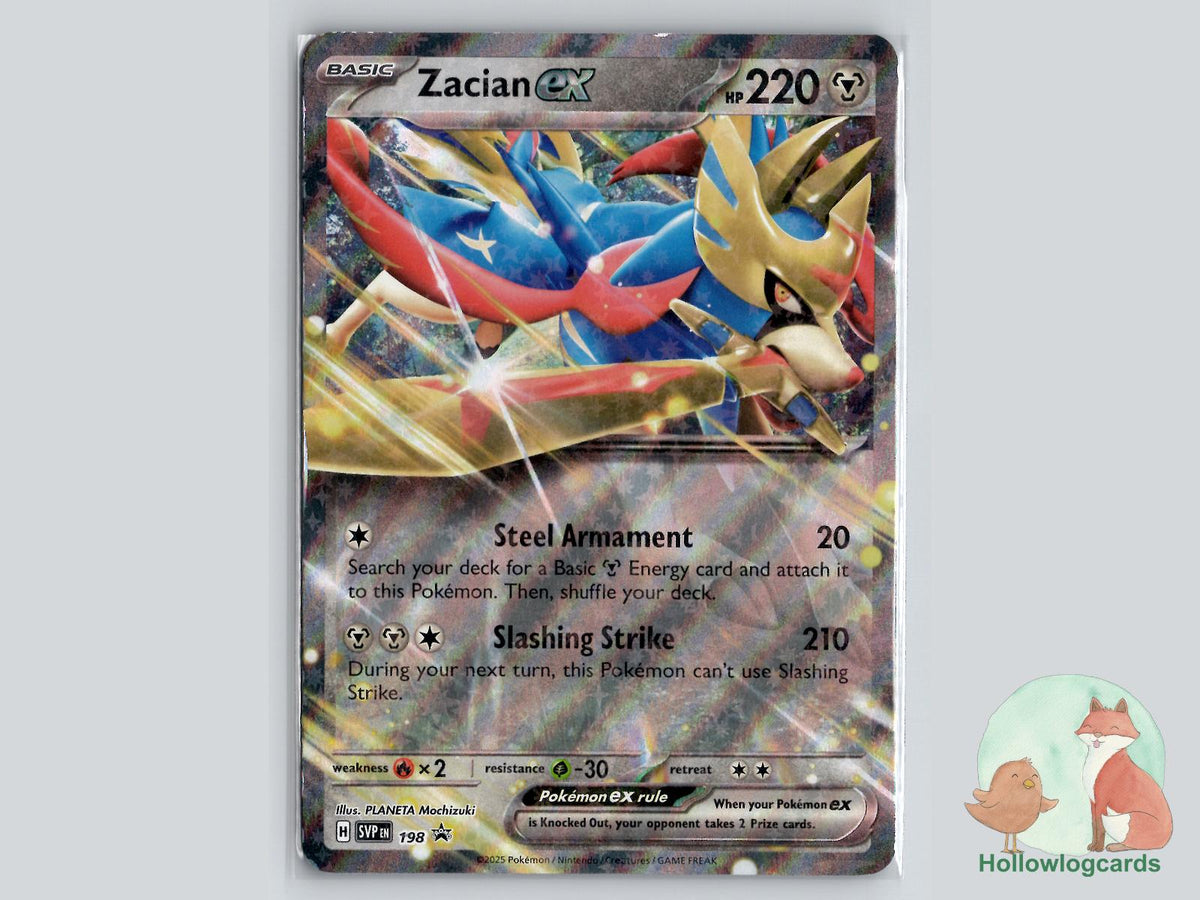 Zacian ex (198) - Scarlet & Violet Pokémon Card