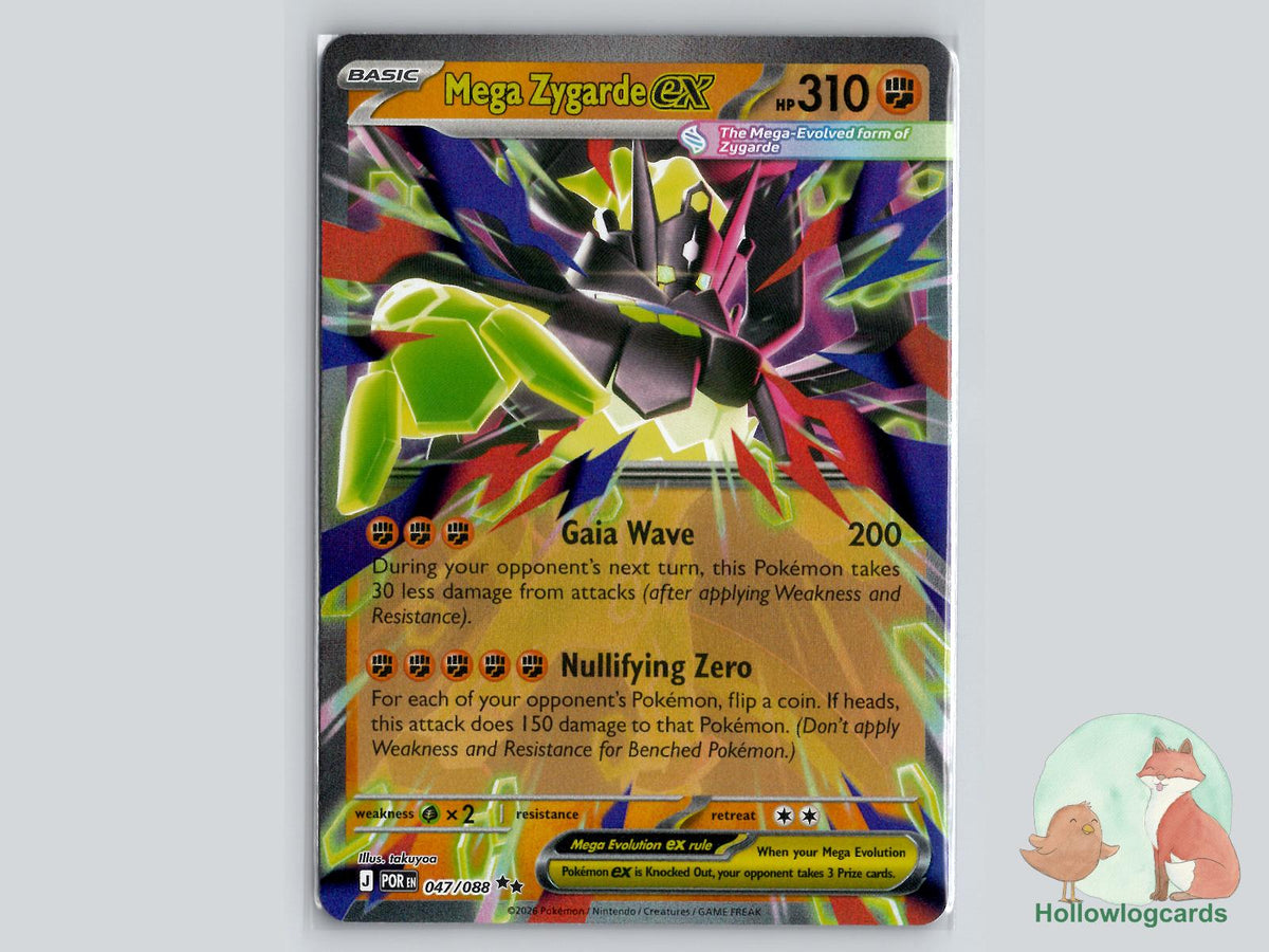 Mega Zygarde ex (047/088) Pokémon Card