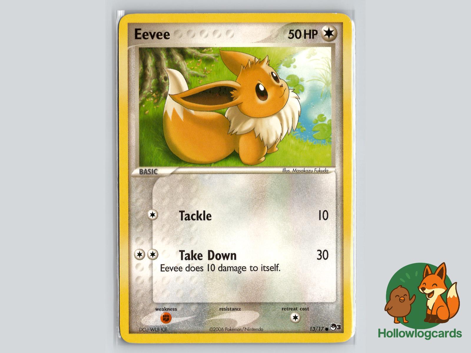 Eevee (13/17) - POP Series 3 Pokémon Card