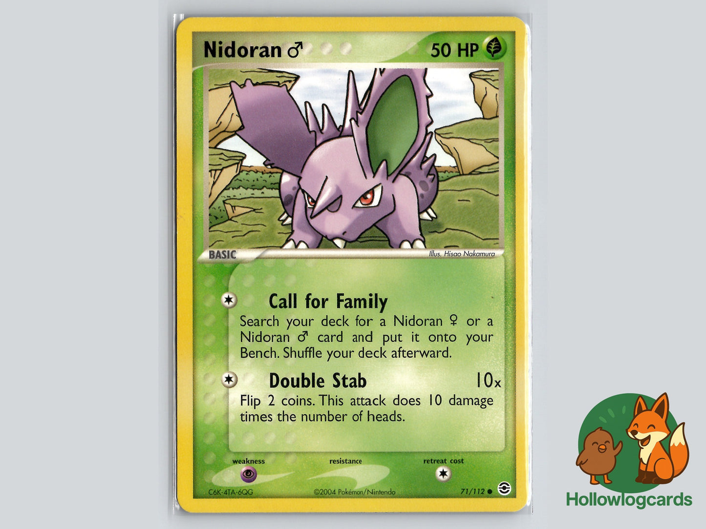 Image of Nidoran Male FireRed and LeafGreen (RG) #71