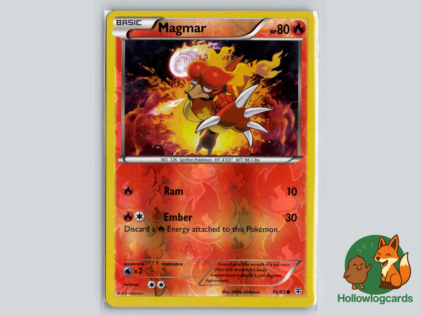 Magmar (16/83) - Generations Pokémon Card