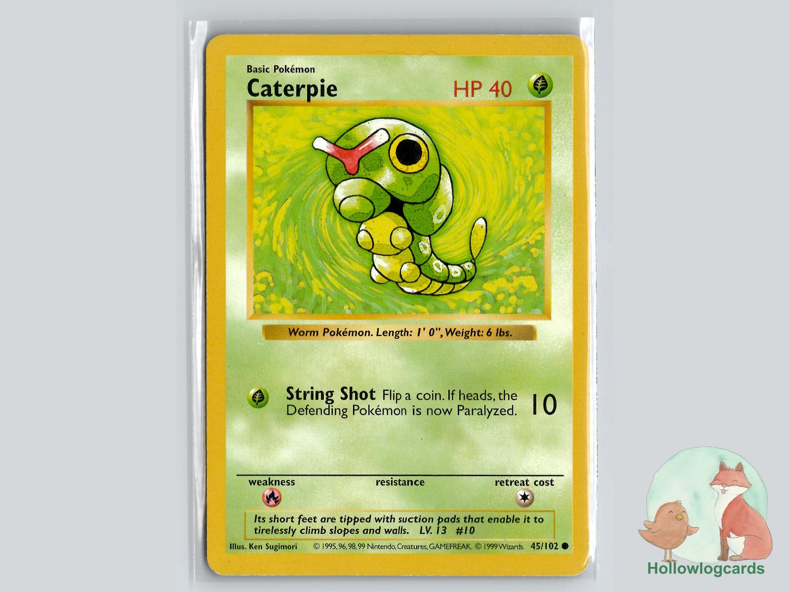 Caterpie (45/102) - Base Pokémon Card
