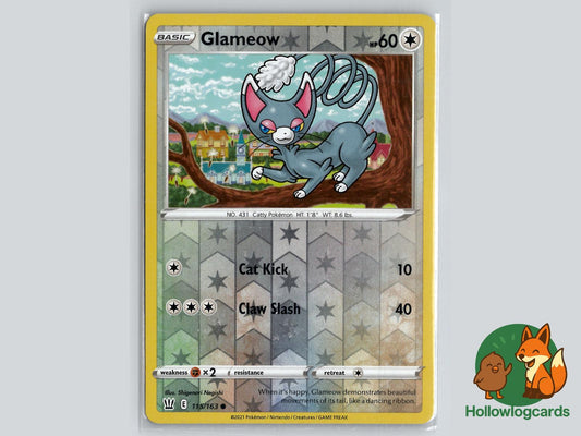 Glameow (115/163) - Battle Styles Pokémon Card