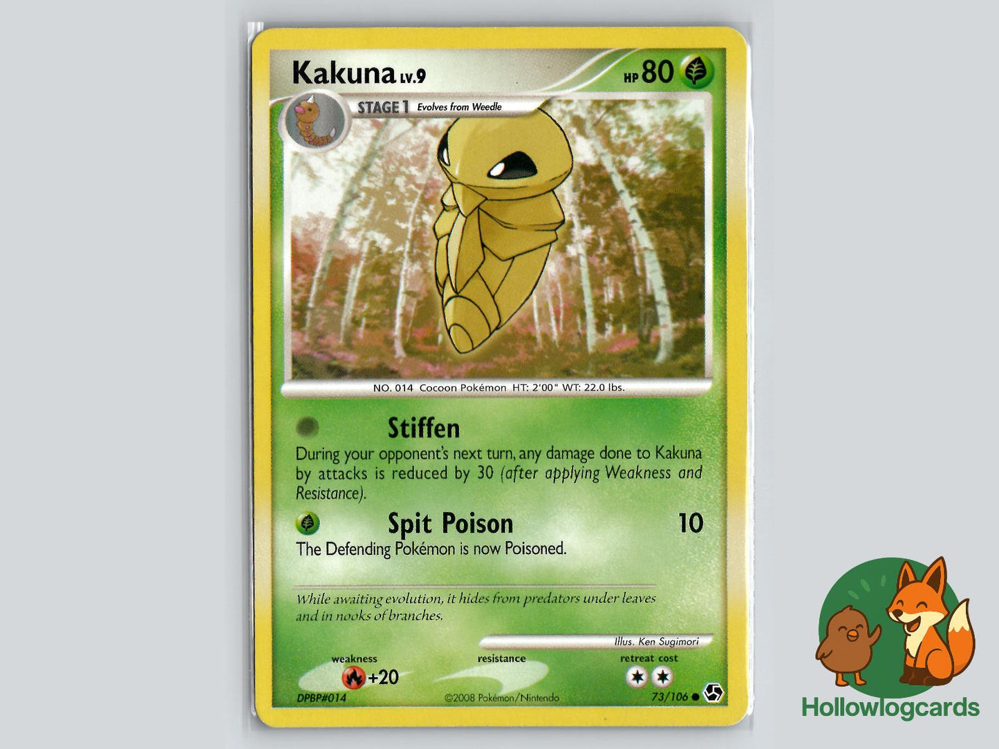 Kakuna (73/106) - Great Encounters Pokémon Card
