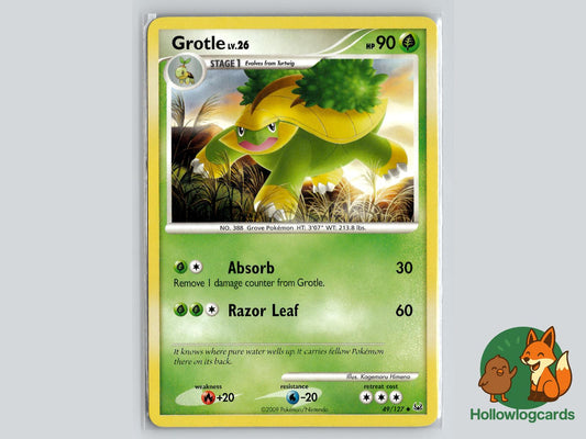Grotle (49/127) - Platinum Pokémon Card
