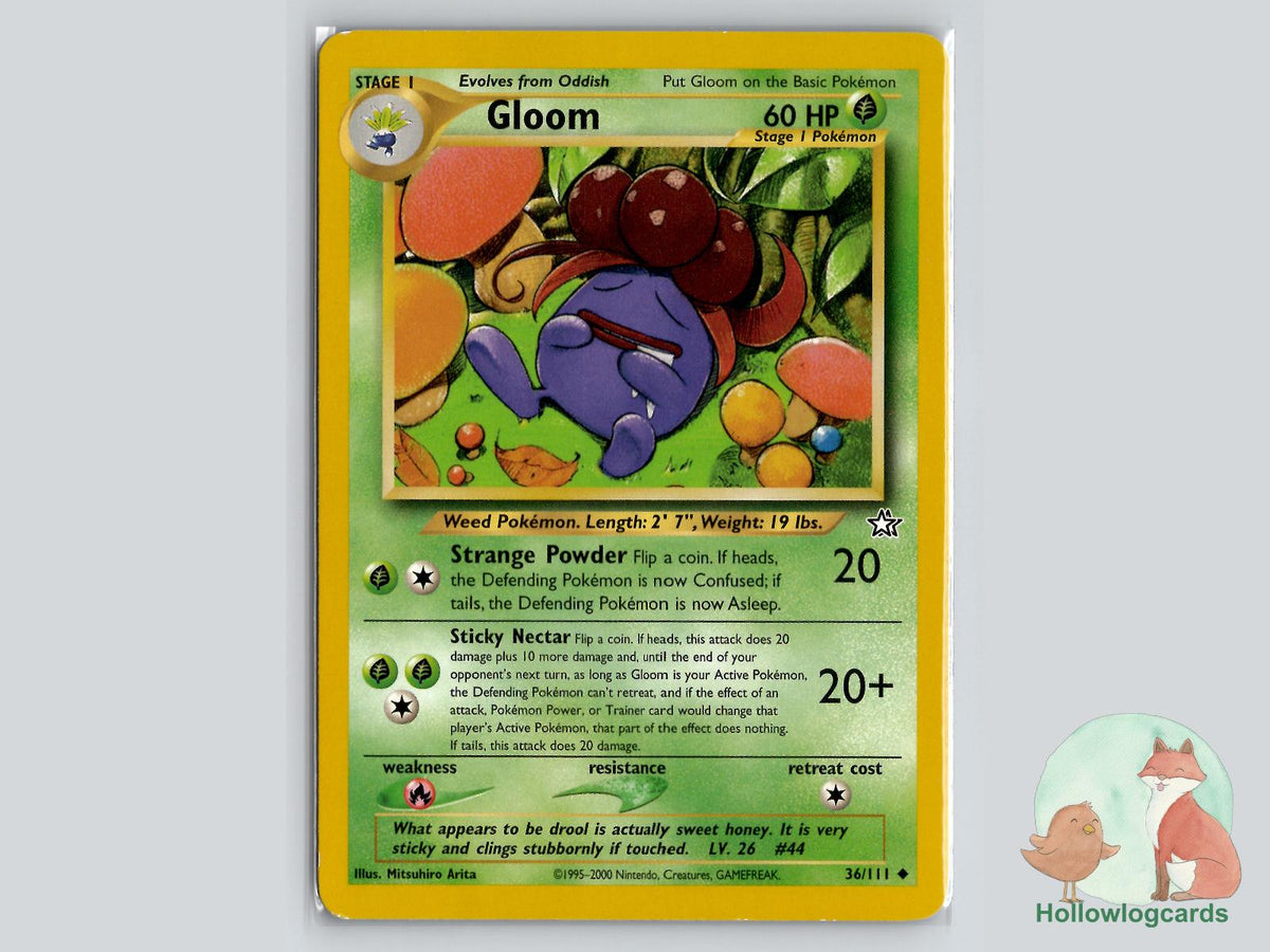 Gloom (36/111) - Neo Genesis Pokémon Card