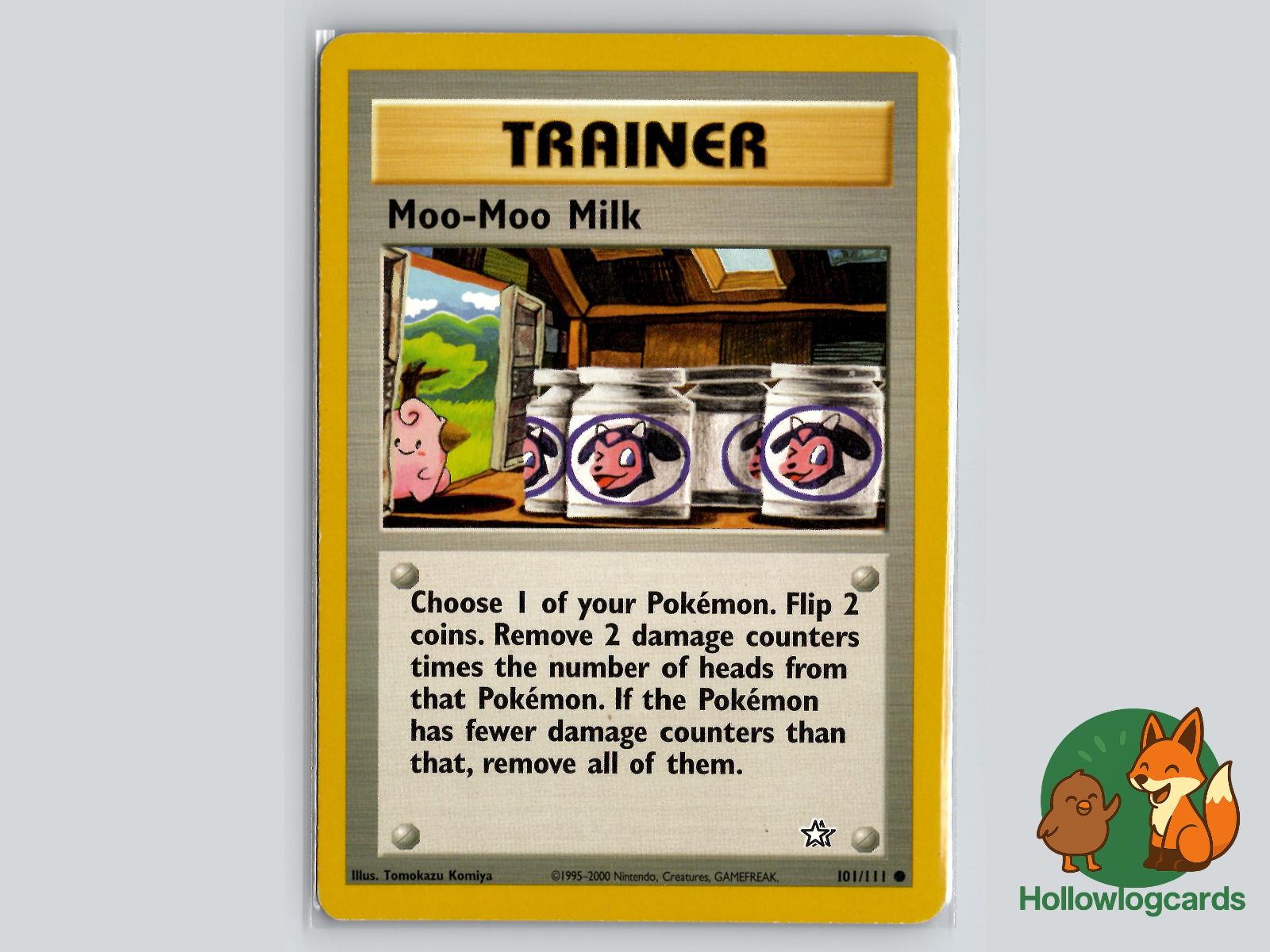 Moo (101/111) - Neo Genesis Pokémon Card