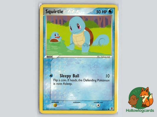 Squirtle (82/112) - FireRed & LeafGreen Pokémon Card