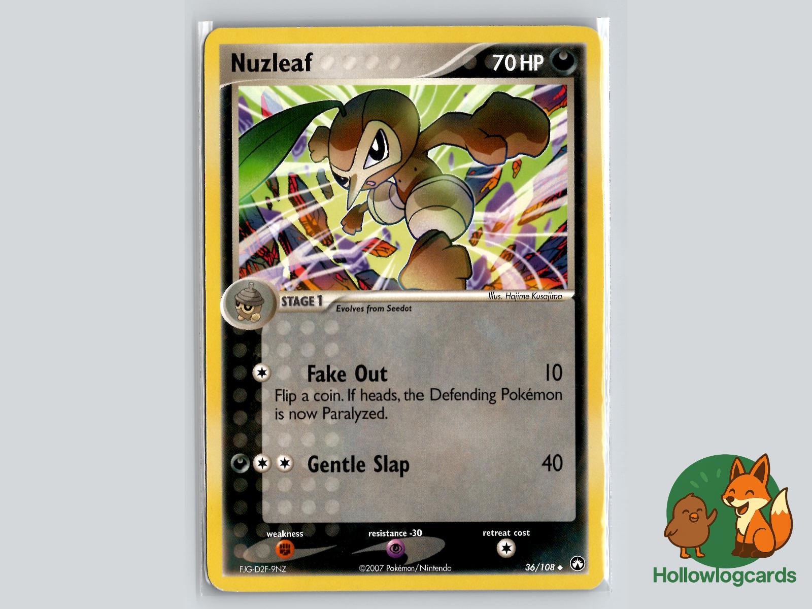 Nuzleaf (36/108) - Power Keepers Pokémon Card