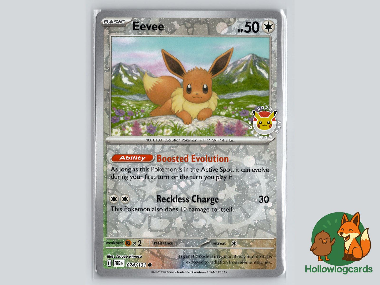 Eevee (074/131) Pokémon Card