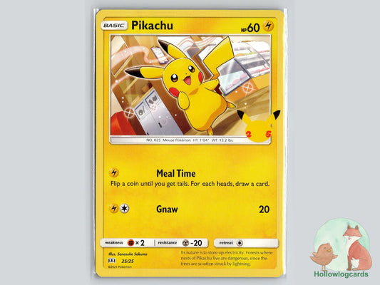 Pikachu (025/025) Pokémon Card
