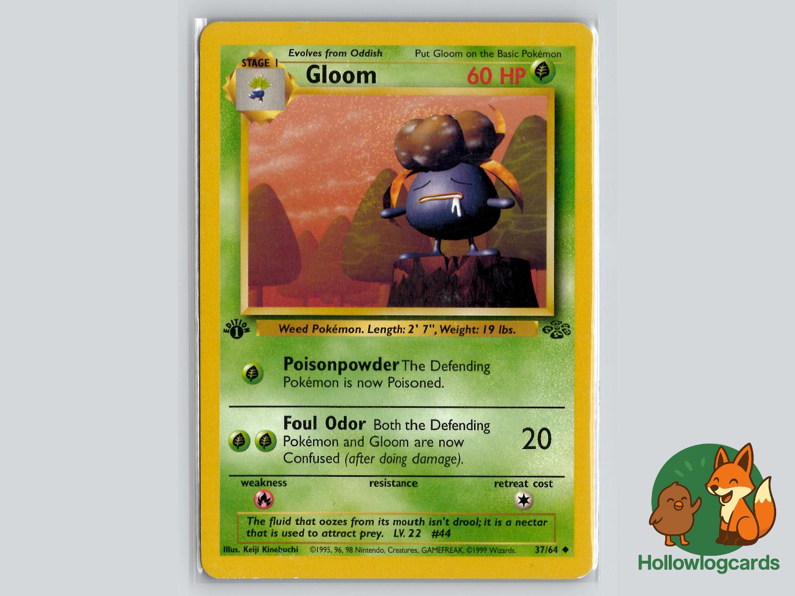 Gloom (37/64) - Jungle Pokémon Card