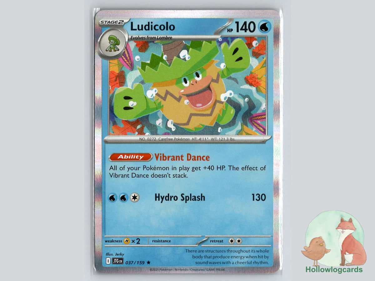 Ludicolo (037/159) - Journey Together Pokémon Card