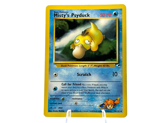 Image of Mistys Psyduck Gym Heroes (G1) #54