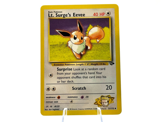 Image of Lt. Surges Eevee Gym Challenge (G2) #51