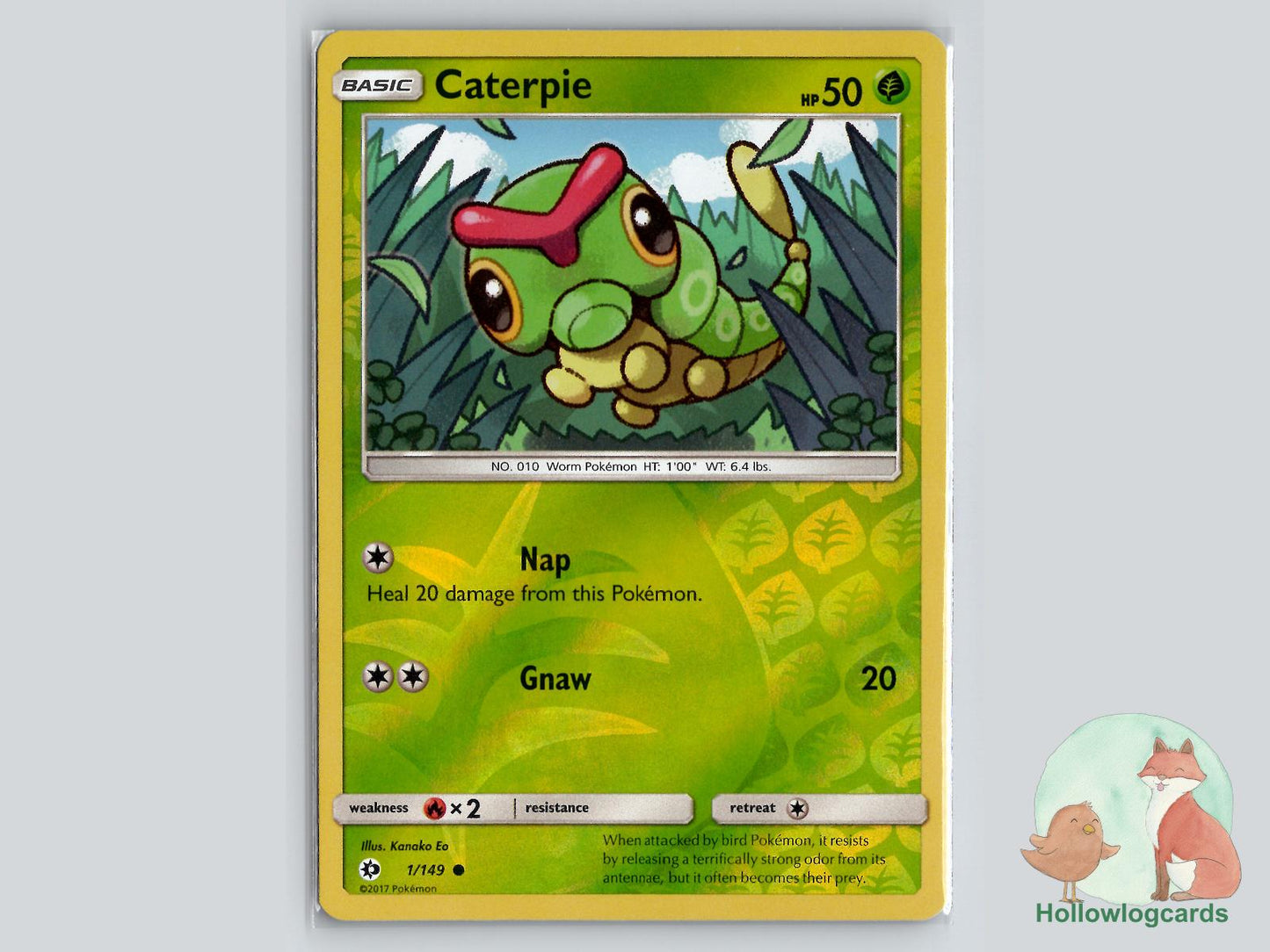 Caterpie (1/149) - Base Pokémon Card