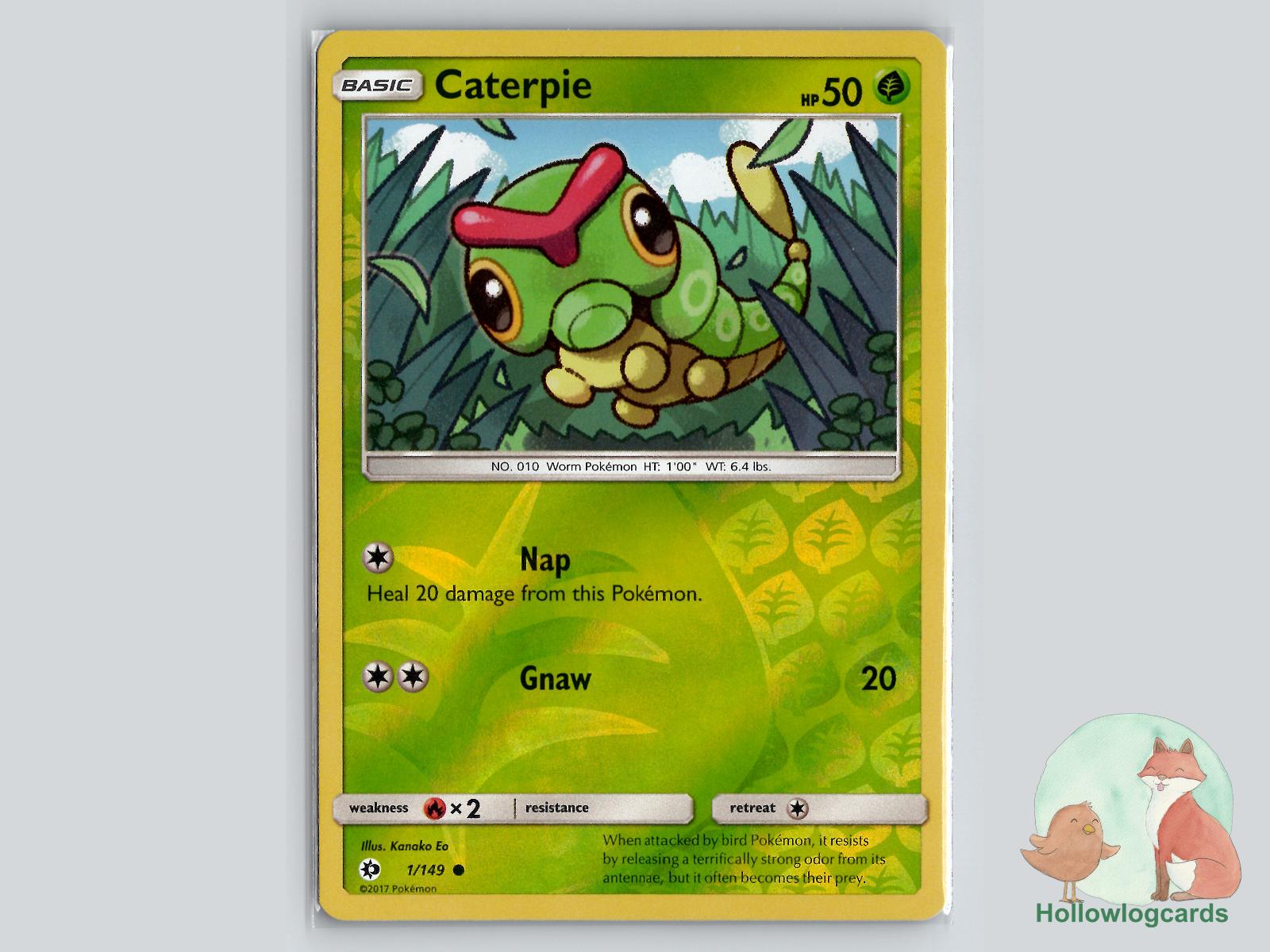 Caterpie (1/149) - Base Pokémon Card