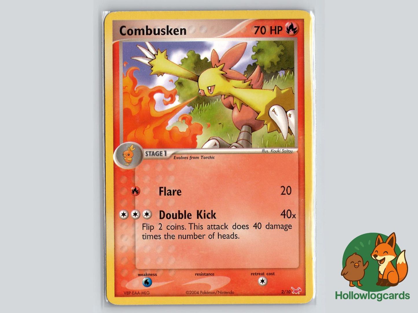 Combusken (2/10) - EX Trainer Kit Latias Pokémon Card