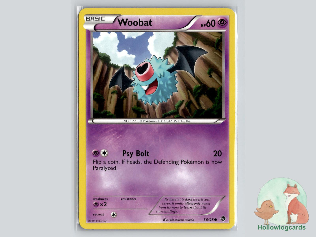 Woobat (36/98) - Emerging Powers Pokémon Card