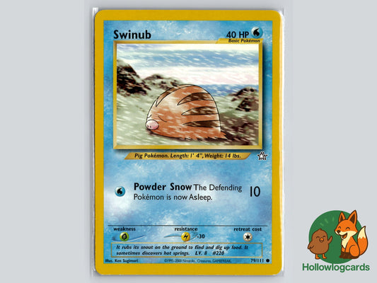 Image of Swinub Neo Genesis (N1) #79