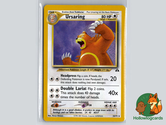 Image of Ursaring Neo Discovery (N2) #34