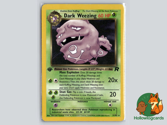 Image of Dark Weezing Team Rocket (RO) #31