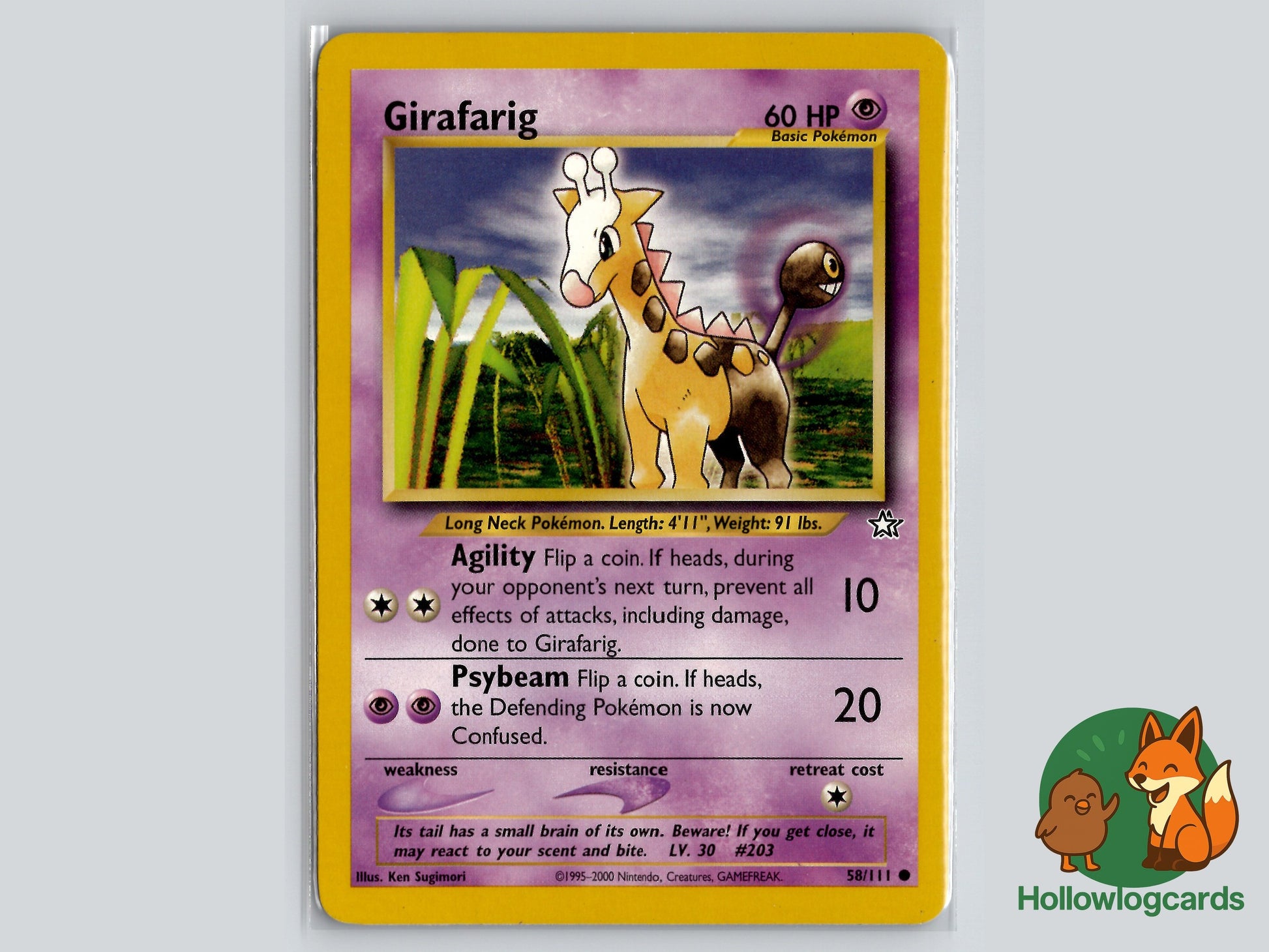 Image of Girafarig Neo Genesis (N1) #58