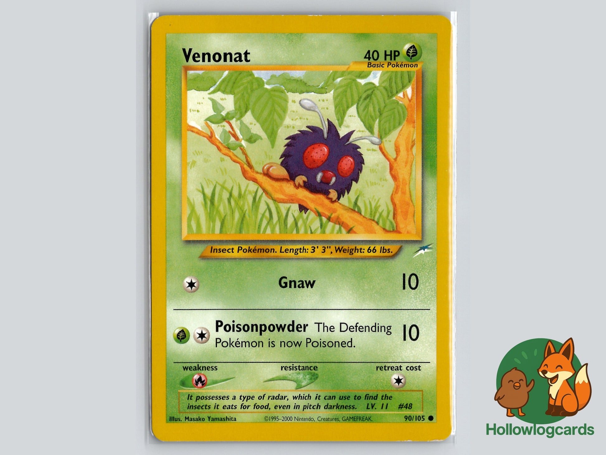 Image of Venonat Neo Destiny (N4) #90