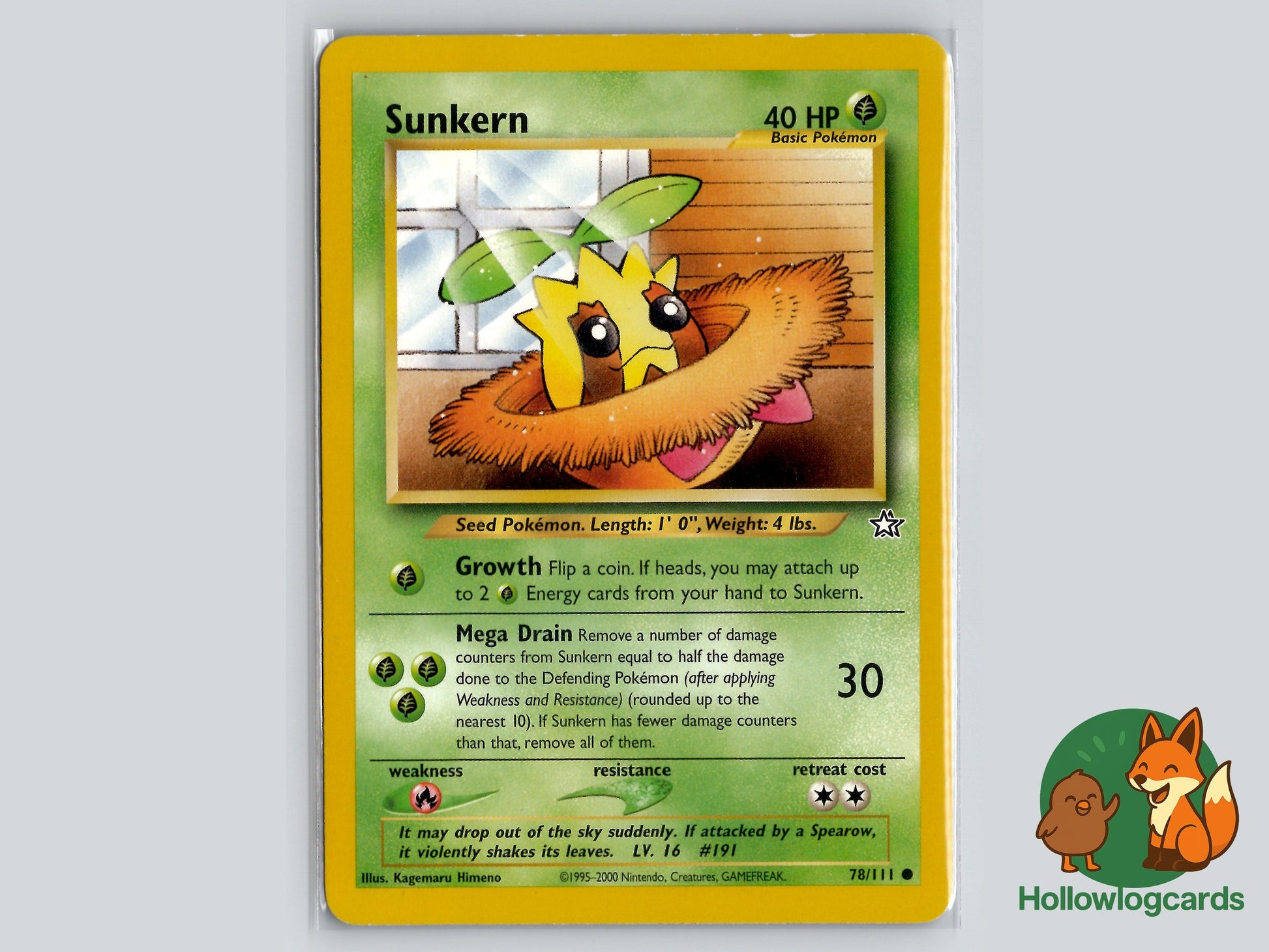Image of Sunkern Neo Genesis (N1) #78