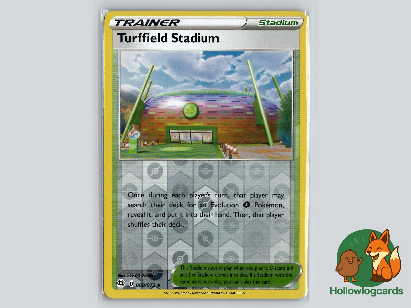Turffield Stadium (068/073) - Champion's Path Pokémon Card