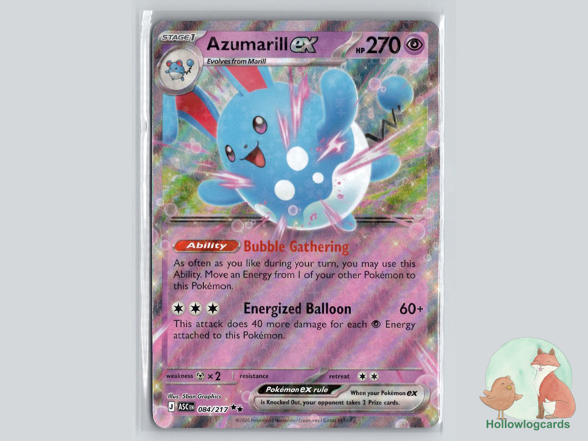 Azumarill ex (084/217) Pokémon Card